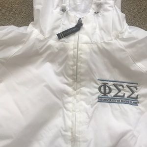 Phi Sigma Sigma Smoky Grey Sherpa Vest